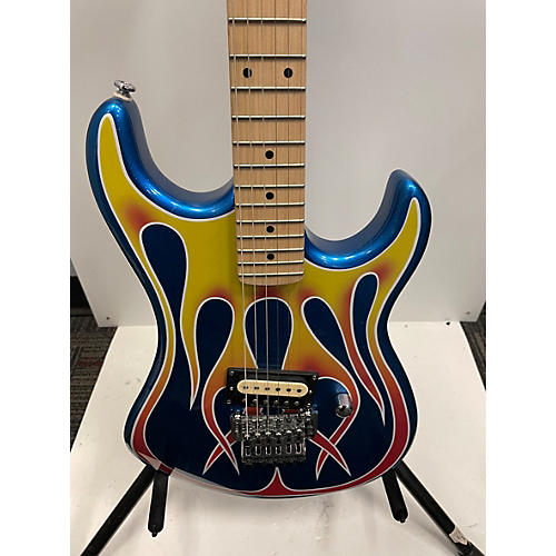 Kramer Baretta Solid Body Electric Guitar FLAME