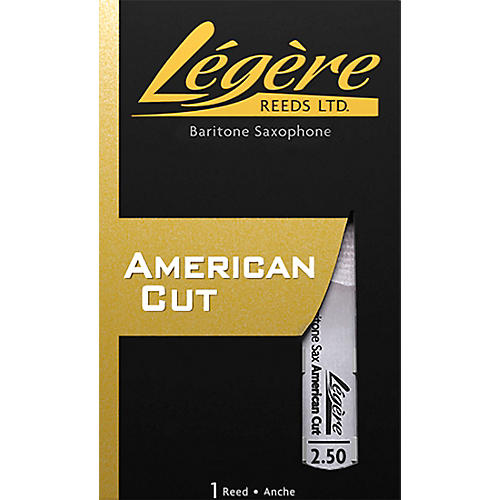 Legere Baritone Saxophone American Cut Reed 2.5