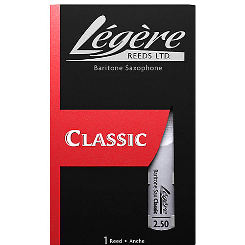 Legere Reeds Baritone Saxophone Reed Strength 2.5