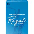 Rico Royal Baritone Saxophone Reeds, Box of 10 Strength 2.5Strength 1.5