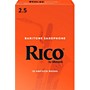 Rico Baritone Saxophone Reeds, Box of 10 Strength 2.5