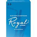 Rico Royal Baritone Saxophone Reeds, Box of 10 Strength 4Strength 2