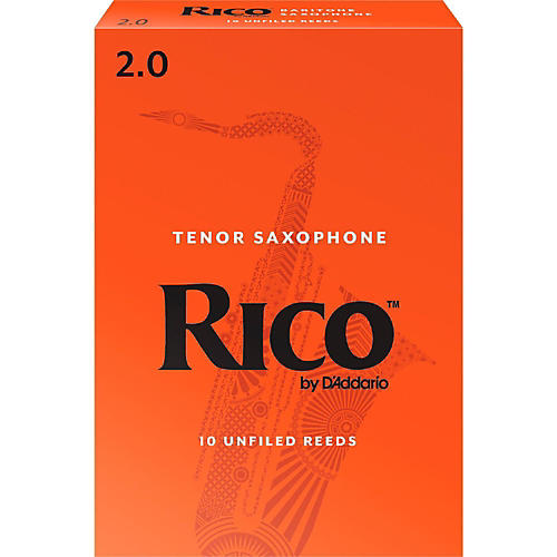 Rico Baritone Saxophone Reeds, Box of 10 Strength 2