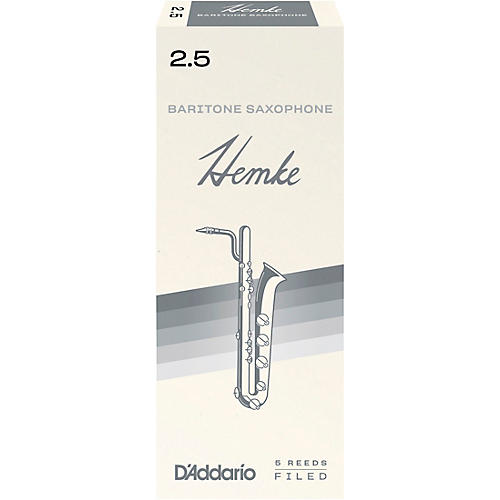 Frederick Hemke Baritone Saxophone Reeds Strength 2.5 Box of 5
