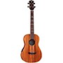 Open-Box Luna Guitars Baritone Zebra Acoustic-Electric Ukulele Condition 1 - Mint Natural High Tide Design