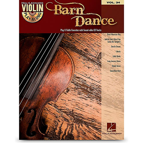 Hal Leonard Barn Dance - Violin Play-Along Volume 34 Book/CD