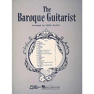 Edward B. Marks Music Company Baroque Guitarist Book