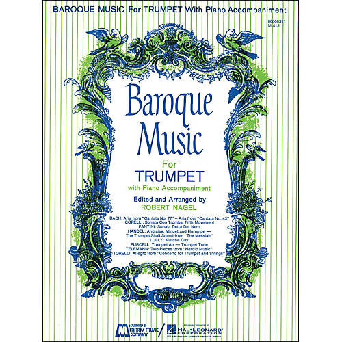 Hal Leonard Baroque Music for Trumpet with Piano