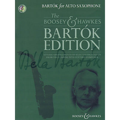 Boosey and Hawkes Bartók for Alto Saxophone Boosey & Hawkes Chamber Music Series Book with CD