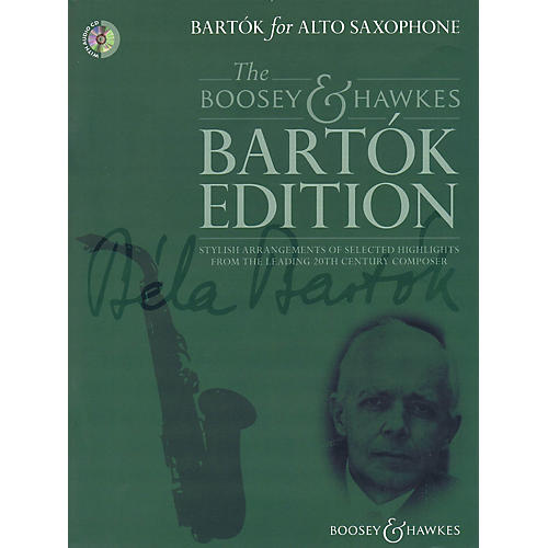 Boosey and Hawkes Bartók for Alto Saxophone Boosey & Hawkes Chamber Music Series Book with CD