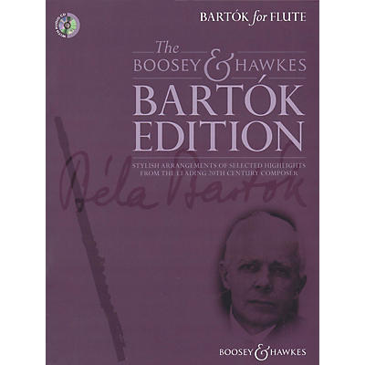 Boosey and Hawkes Bartok for Flute Boosey & Hawkes Chamber Music Series Softcover with CD
