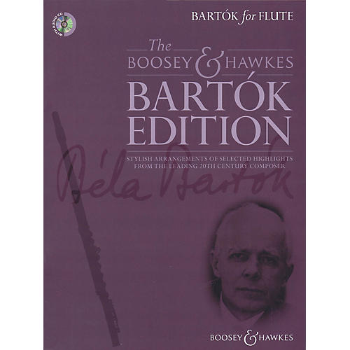 Boosey and Hawkes Bartok for Flute Boosey & Hawkes Chamber Music Series Softcover with CD