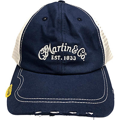 Martin Baseball Cap With Pick Holder, Navy Blue