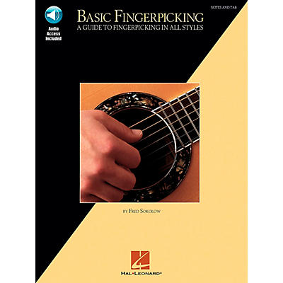 Hal Leonard Basic Fingerpicking (Book/Online Audio)