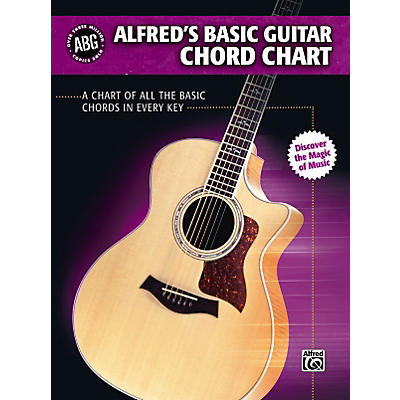 Alfred Basic Guitar Chord Chart