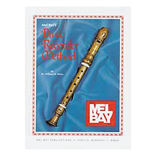 Mel Bay Basic Recorder Method Book