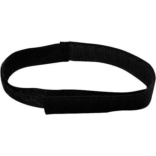 Musician's Gear Basic Style Cable Straps (6 Pack) Black 8 in.
