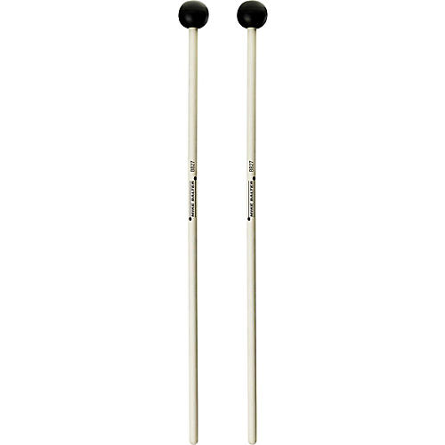 Balter Mallets Basics II Birch Handle Marimba Mallets Medium Round Black Rubber