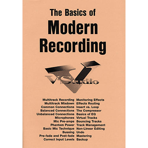 Basics of Modern Recording Book