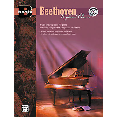 Alfred Basix Keyboard Classics: Beethoven (Book/CD)