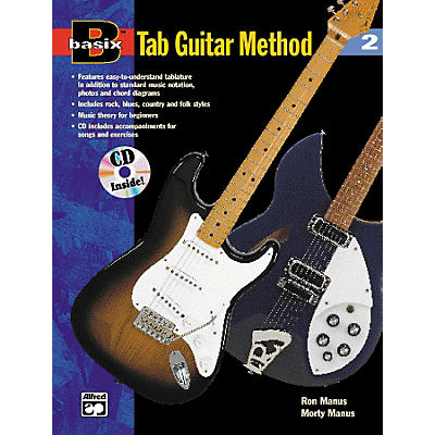 Alfred Basix TAB Guitar Method #2 Book/CD
