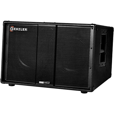 Genzler Amplification Bass Array 210 Slanted Version, w/ 2x10" Neo and 4 x 3" Line Array Bass Cabinet