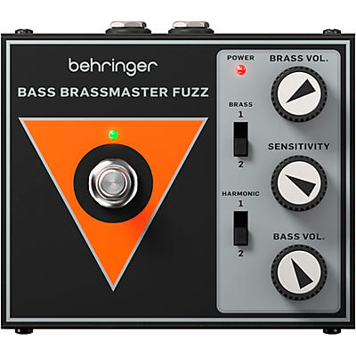 Behringer Bass Brassmaster Fuzz Effects Pedal