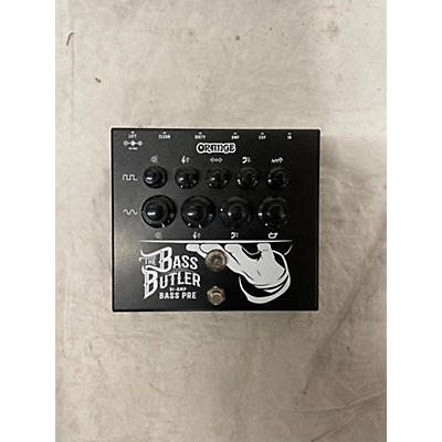 Orange Amplifiers Bass Butler Bi-Amp Bass Pre Bass Effect Pedal