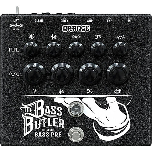Orange Amplifiers Bass Butler Bi-Amping DI Pedal Condition 1 - Mint Black