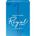 Rico Royal Bass Clarinet Reeds, Box of 10 Strength 2.5Strength 3.5