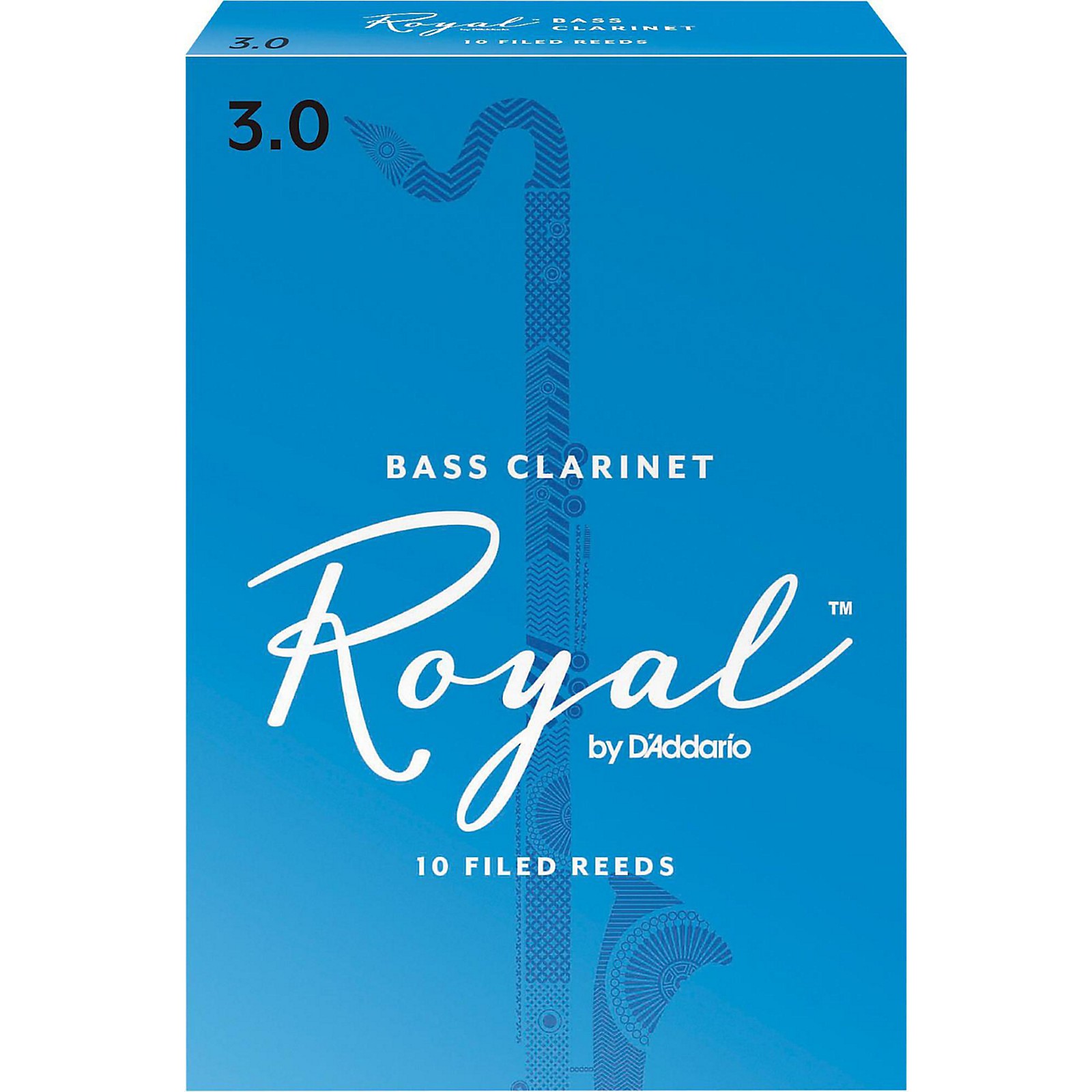 Rico Royal Bass Reeds, Box of 10 Strength 3 Musician's Friend