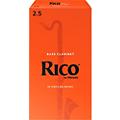 Rico Bass Clarinet Reeds, Box of 25 Strength 2.5Strength 2.5