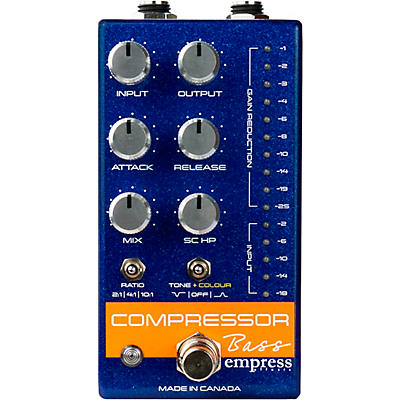 Empress Effects Bass Compressor Effects Pedal -