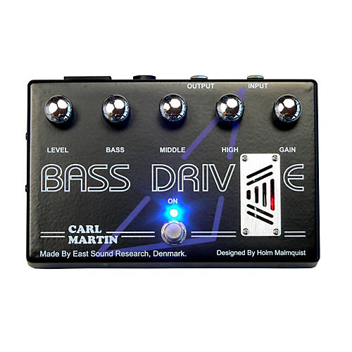 Carl Martin Bass Drive Tube Pre Amp Bass Effects Pedal