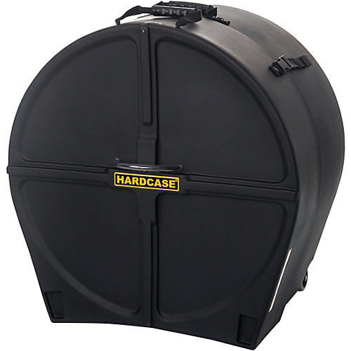 HARDCASE Bass Drum Case With Wheels 24 in.