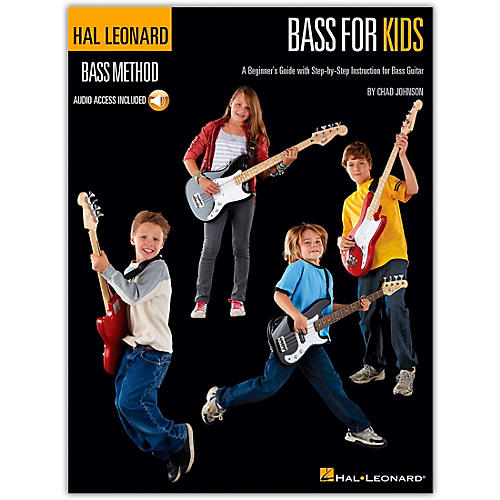 Hal Leonard Bass For Kids - Bass Method (Book/Online Audio)