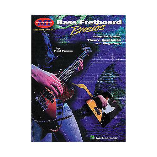 Hal Leonard Bass Fretboard Basics Book