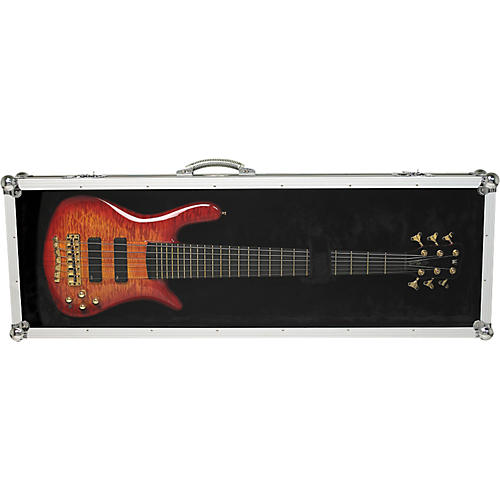 Bass Guitar Plexiglas Wall Display Case
