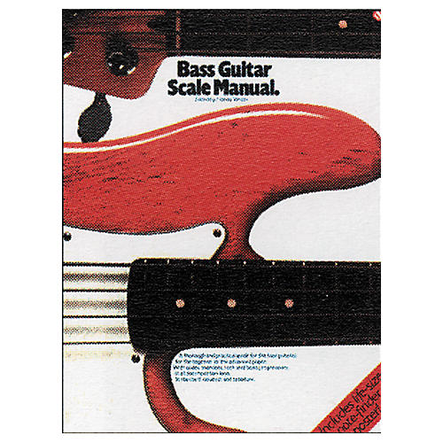 Music Sales Bass Guitar Scale Manual Book