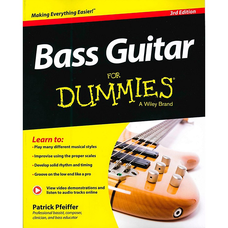 Mel Bay Bass Guitar for Dummies 3rd Edition Book/CD Set | Musician's Friend