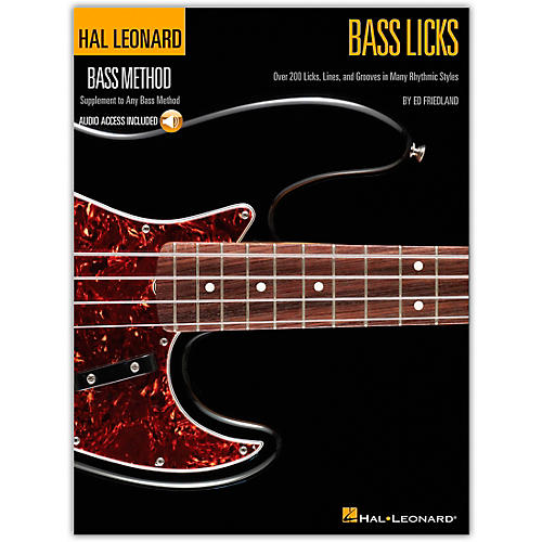 Bass Licks - The Bass Method Supplement (Book/Online Audio)