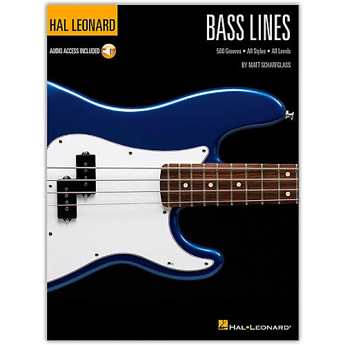 Bass Lines - Hal Leonard Bass Method Book/Audio Online