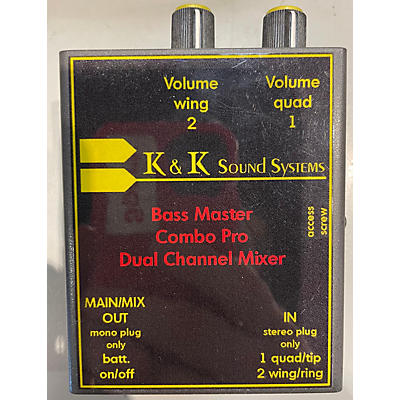 K&K Bass Master Combo Pro Unpowered Mixer