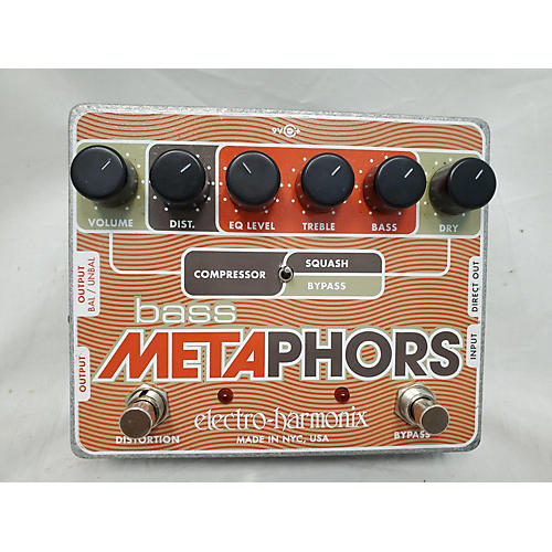 Electro-Harmonix Bass Metaphors Compression/Distortion Pedal 