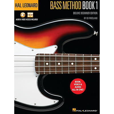 Hal Leonard Bass Method Book/Online Media 1