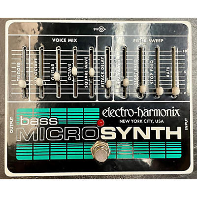 Electro-Harmonix Bass Micro Synth Bass Effect Pedal
