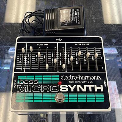 Electro-Harmonix Bass Micro Synth Bass Effect Pedal