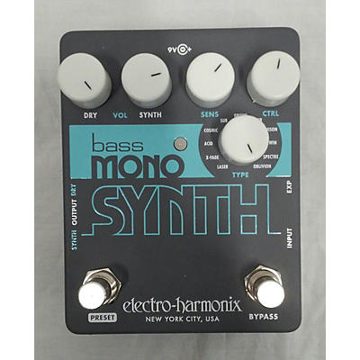 Electro-Harmonix Bass Mono Synth Bass Bass Effect Pedal