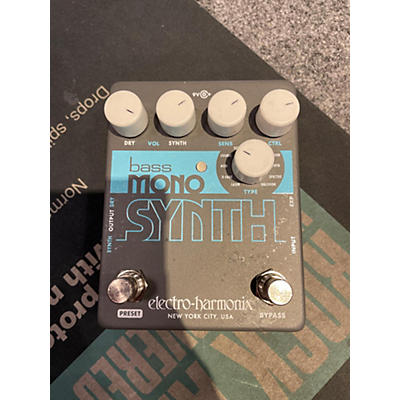 Electro-Harmonix Bass Mono Synth Bass Bass Effect Pedal