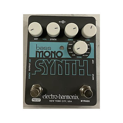 Electro-Harmonix Bass Mono Synth Bass Bass Effect Pedal